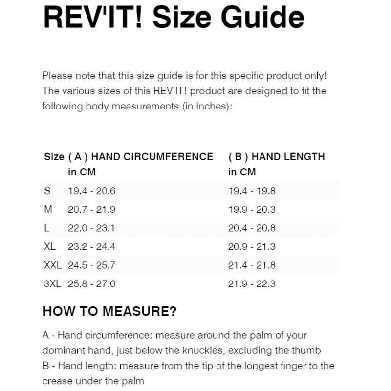 REV'IT! RSR 4 Motorcycle Gloves