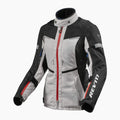 REV'IT! Sand 4 H2O Ladies Motorcycle Jacket Silver/Black / 34