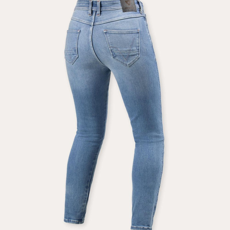 REV'IT! Shelby 3 Skinny Ladies Motorcycle Jeans  - Customhoj