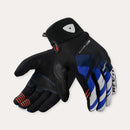 REV'IT! Surge Motorcycle Gloves Black/Blue / S  - Customhoj