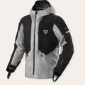 REV'IT! Tectonic H2O Motorcycle Jacket Black/Light Grey / S  - Customhoj