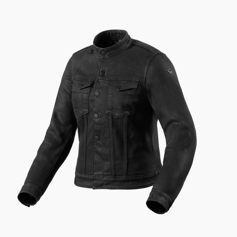 REV'IT! Trucker Ladies Motorcycle Jacket Black XS