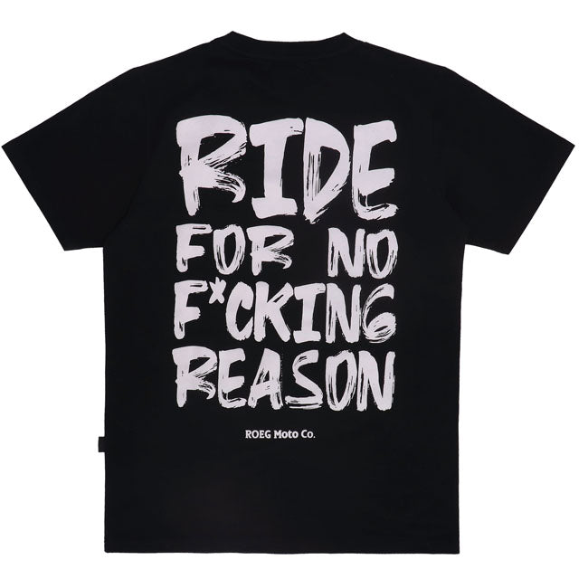 Roeg Kane Plain T-Shirt Black / S  - Customhoj