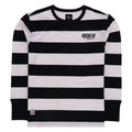 Roeg Ricky Stripe Jersey White/Black / S  - Customhoj