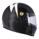 Roeg RX1 Full Face Motorcycle Helmet Carbon Lightning / XS (53-54cm)  - Customhoj