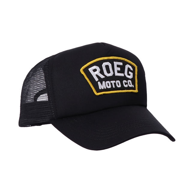 Roeg Tuscon Trucker Cap Black