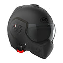Roof Boxxer Alpha Flip-Up Motorcycle Helmet Matte Black / XS (54cm)  - Customhoj