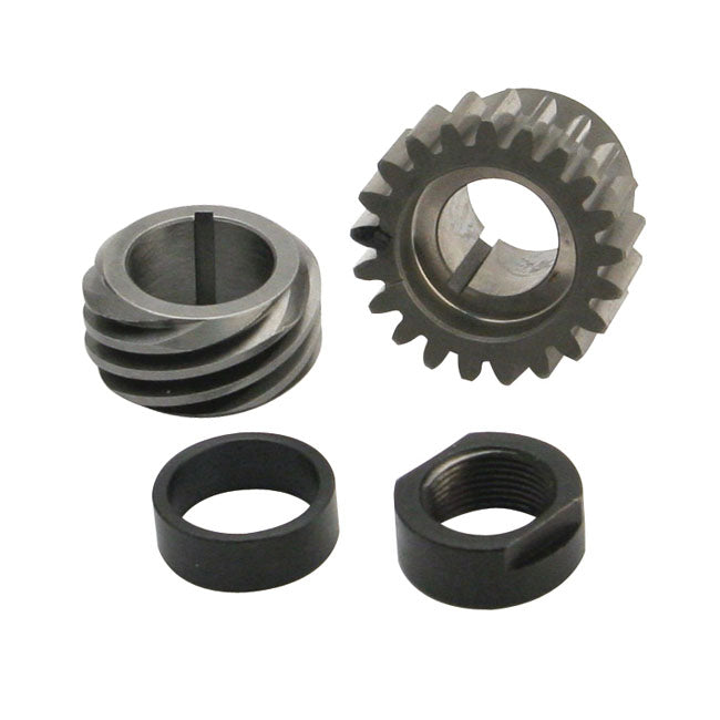 S&S 77-99 Pinion Shaft Gear / Conversion Kit L77-84 Shovelhead / Black (smallest)