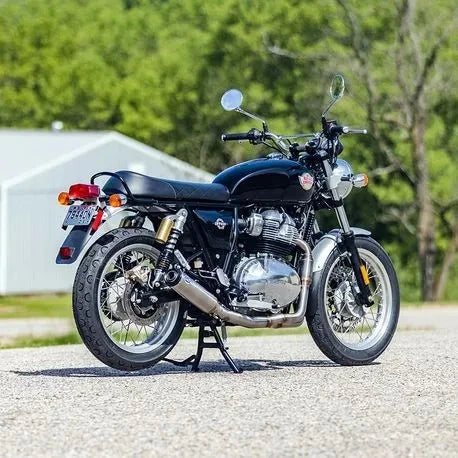 S&S Qualifier 2-into-1 Exhaust System for Royal Enfield 19-24 Continental GT / Interceptor 650  - Customhoj