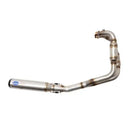 S&S Qualifier 2-into-1 Exhaust System for Royal Enfield 19-24 Continental GT / Interceptor 650  - Customhoj