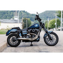 S&S Qualifier Stainless Steel 2-into-1 Exhaust System for Harley  - Customhoj