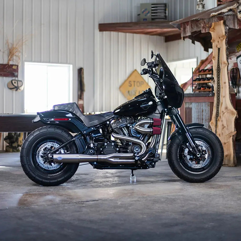 S&S SuperStreet 2-into-1 Exhaust System for Harley  - Customhoj