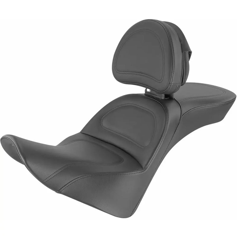 Saddlemen Explorer Touring Motorcycle Seat for Harley 18-24 Softail FLDE / FLHC / FLHCS / FLSL / Smooth / With Backrest