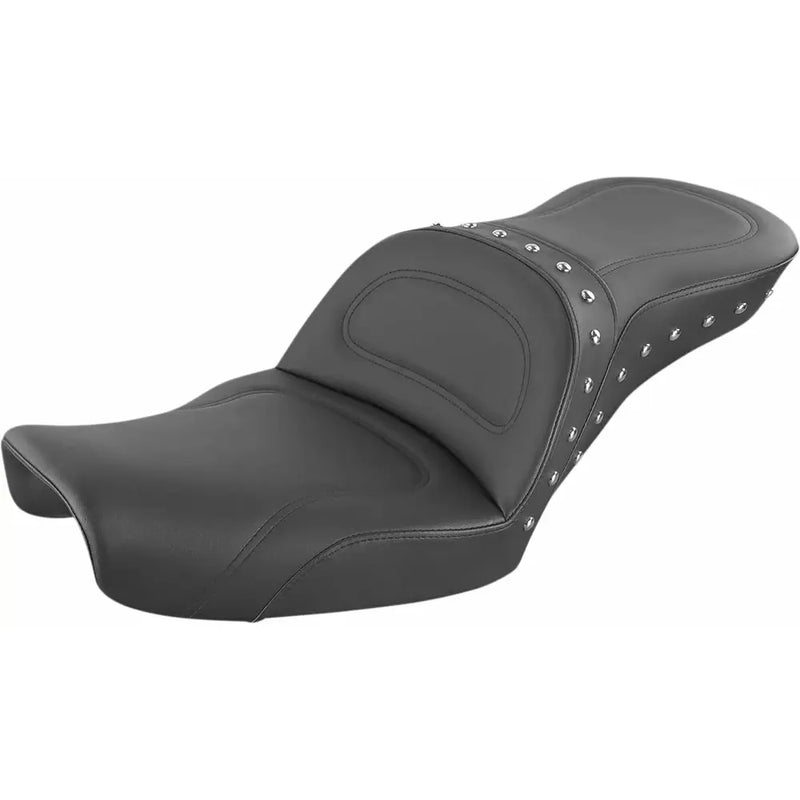 Saddlemen Explorer Touring Motorcycle Seat for Harley 99-03 Dyna FXD (EXCEPT FXDWG) / Studded / Without Backrest