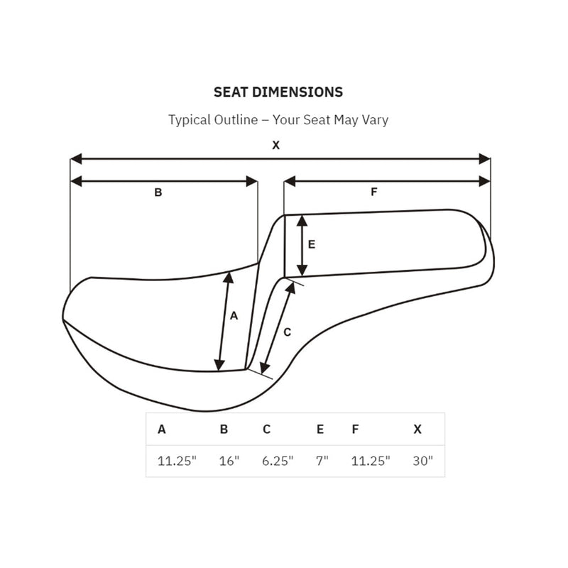 Saddlemen Pro Sdc Preformance Gripper Seats for Harley