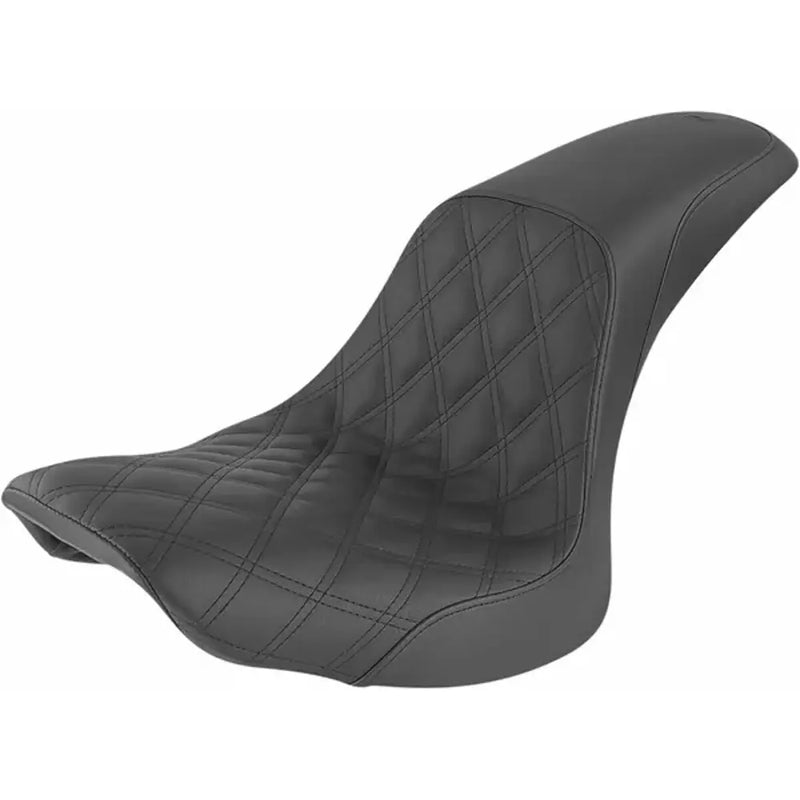 Saddlemen Profiler Motorcycle Seat For Harley 06-17 Softail FLSTC / FLSTN / Lattice Stitch