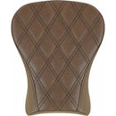 Saddlemen Renegade Solo Lattice Stitch Passenger Seat for Harley 18-25 Softail Sport Glide & Low Rider / S / ST / Tour / Brown  - Customhoj