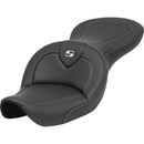 Saddlemen Roadsofa Plain Seat for Harley 96-03 Dyna Wide Glide / Carbon Fiber / Without heating / Without backrest  - Customhoj
