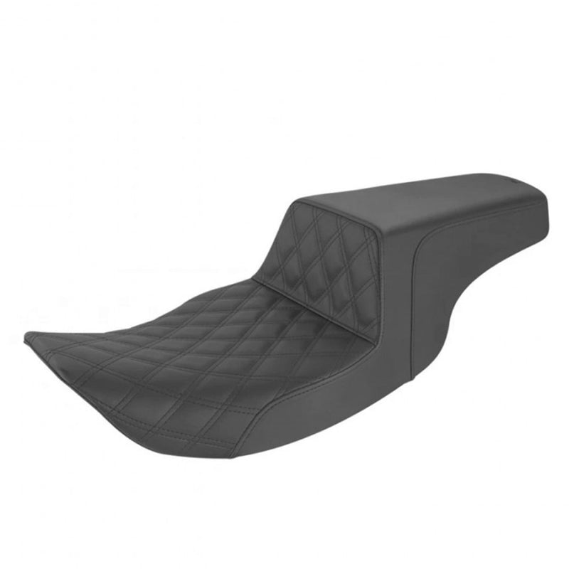 Saddlemen Step-Up Front Lattice Stitch for Harley 97-07 Touring Road King / Street Glide (excl. Road King Custom) / Black  - Customhoj