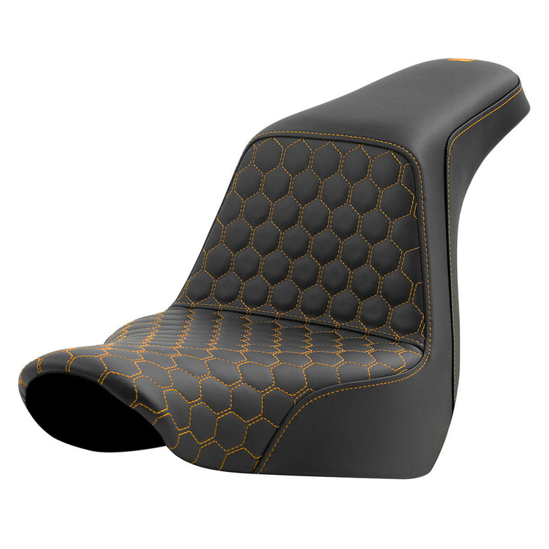 Saddlemen Step-Up Honeycomb for Harley 18-25 Softail Sport Glide & Low Rider / S / ST / Black / Gold  - Customhoj
