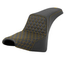 Saddlemen Step-Up Honeycomb for Harley 18-25 Softail Street Bob / Standard / Black / Gold  - Customhoj