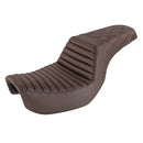 Saddlemen Step-Up Tuck-n-Roll / Lattice Stitch for Harley 06-17 Dyna / Brown  - Customhoj