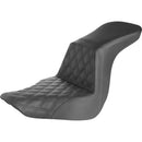 Saddlemen Tour Step-Up Motorcycle Seat for Harley 18-25 Softail Sport Glide & Low Rider / S / ST / Without Backrest / Front Lattice Stitch  - Customhoj