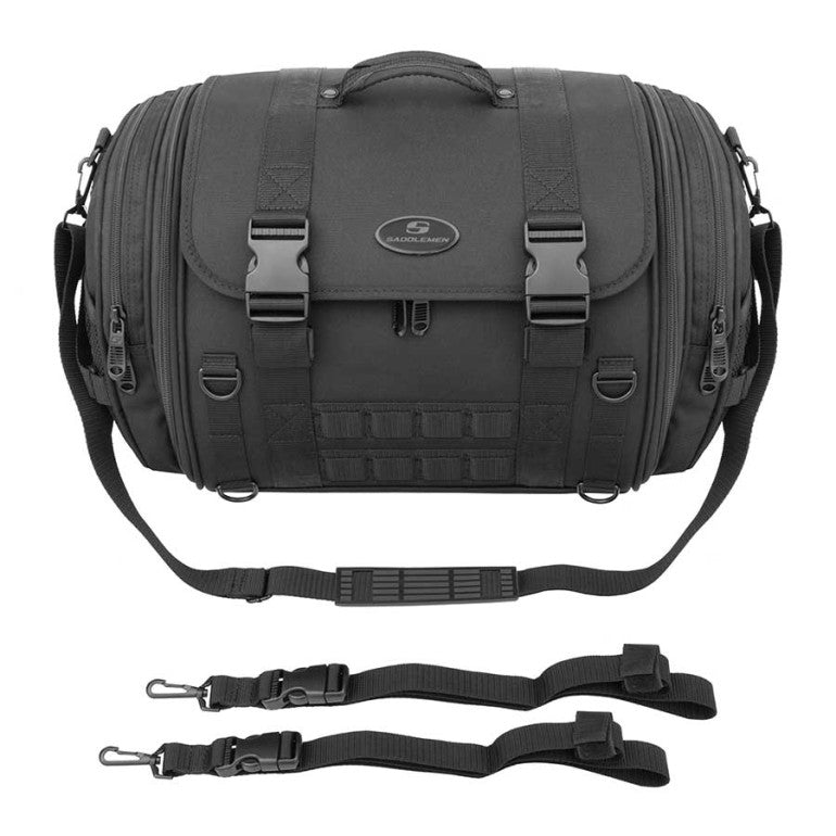 Saddlemen TR2300DE Tactical Deluxe Motorcycle Rack Bag  - Customhoj