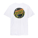 Santa Cruz Kendall Wolf Dot T-Shirt White / S  - Customhoj