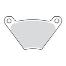 SBS Street Carbon Tech Organic Brake Pads Front for Harley 1973 XL Sportster (Replaces OEM: 44135-74A)