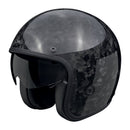 Scorpion Belfast Evo Onyx Carbon Open Motorcycle Helmet  - Customhoj
