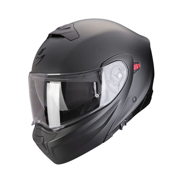 Scorpion EXO-930 Evo Modular Motorcycle Helmet Matte Black / XS (53-54cm)