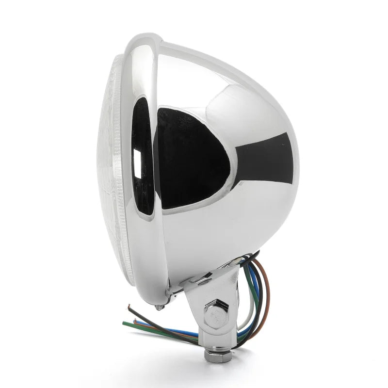 SMP Bates 5.75" Motorcycle Headlight Bottom Mount  - Customhoj