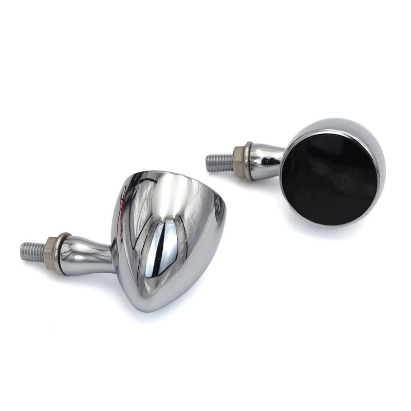 SMP Bullet Extreme LED Motorcycle Turn Signals Chrome / Dark  - Customhoj