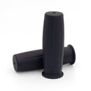 SMP Classic Motorcycle Grips Black / 1" (25.4 mm) handlebars  - Customhoj