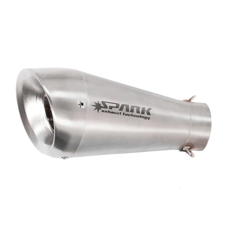 Spark 60s Style Stainless Steel Universal Motorcycle Slip-On Muffler