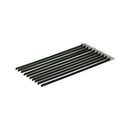 Stainless Steel Tie Wraps 10-pack Black stainless / 8" (20.3cm)  - Customhoj