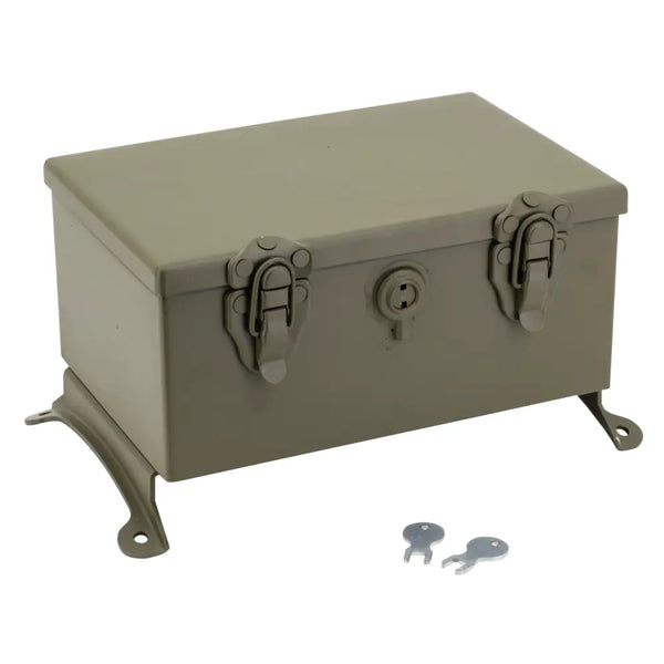 Samwel Caja de herramientas militar de 45" para guardabarros delantero Harley