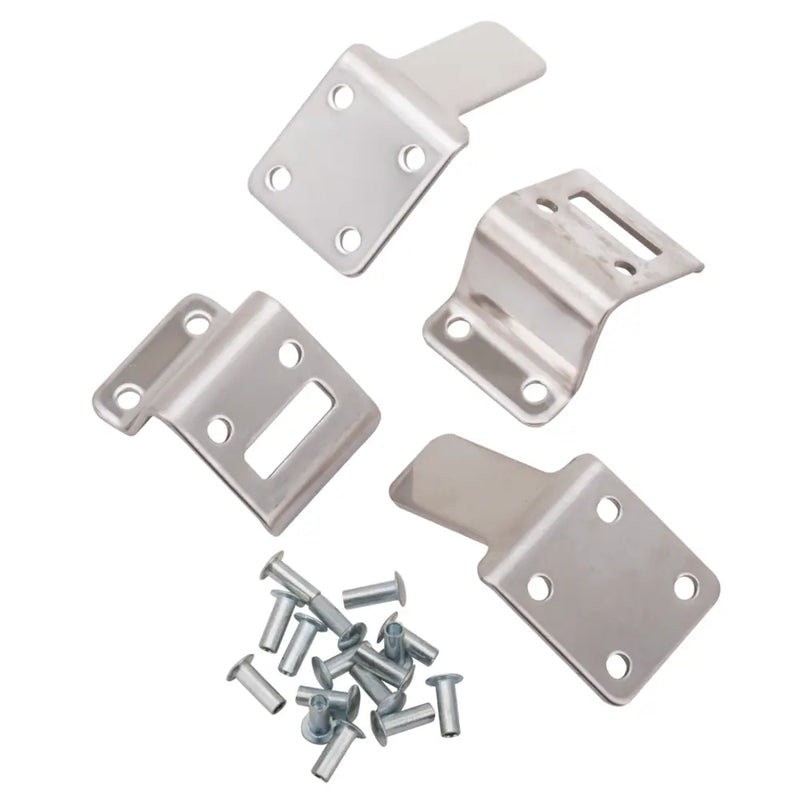V-Twin MFG Bisagras para alforjas estilo 69-92 para Harley