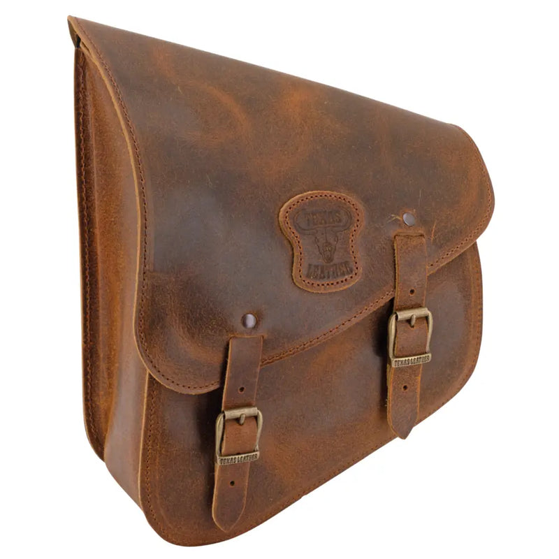 Texas Leather Bolsa basculante para Harley