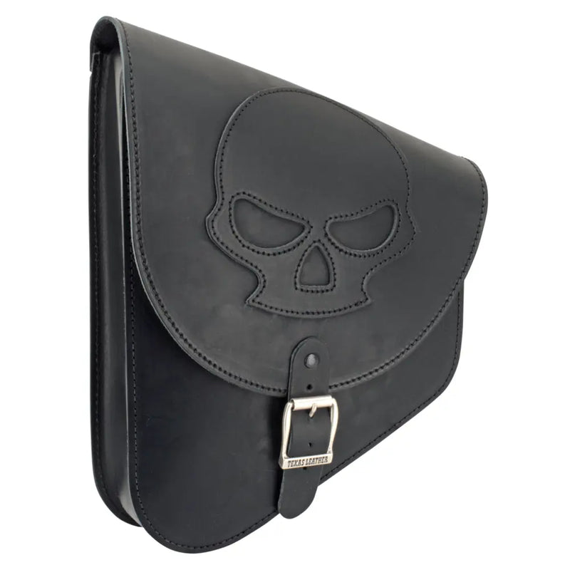 Texas Leather Bolsa Slim Swingarm para Harley