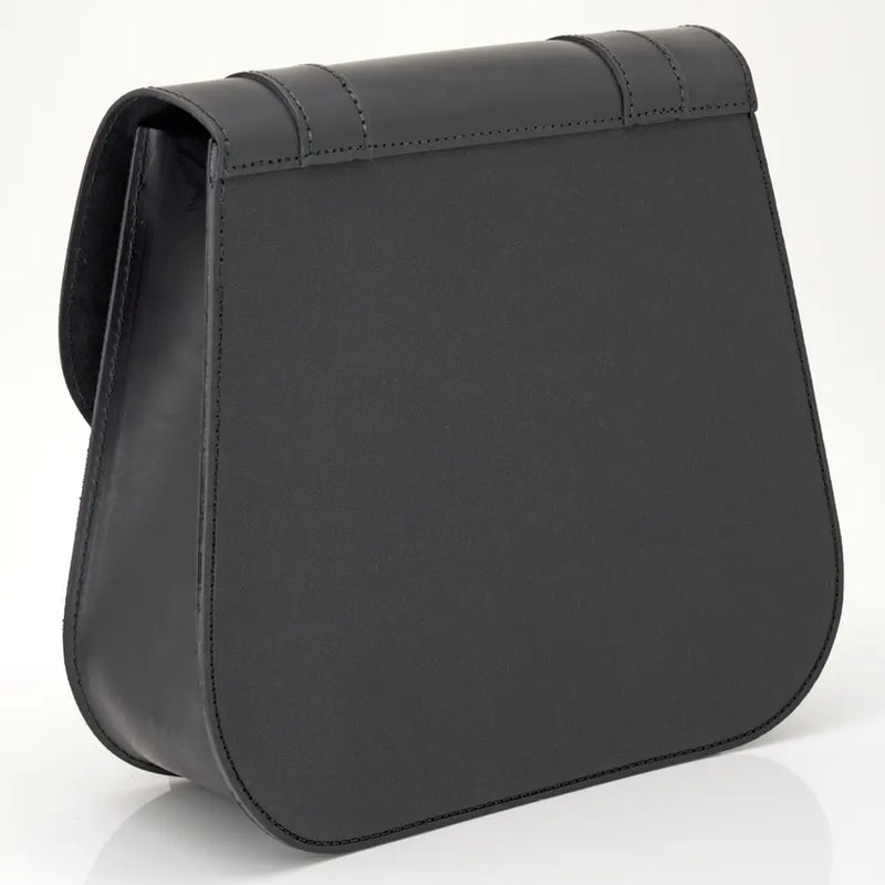 Texas Leather Bolsa de moto universal Postman mediana