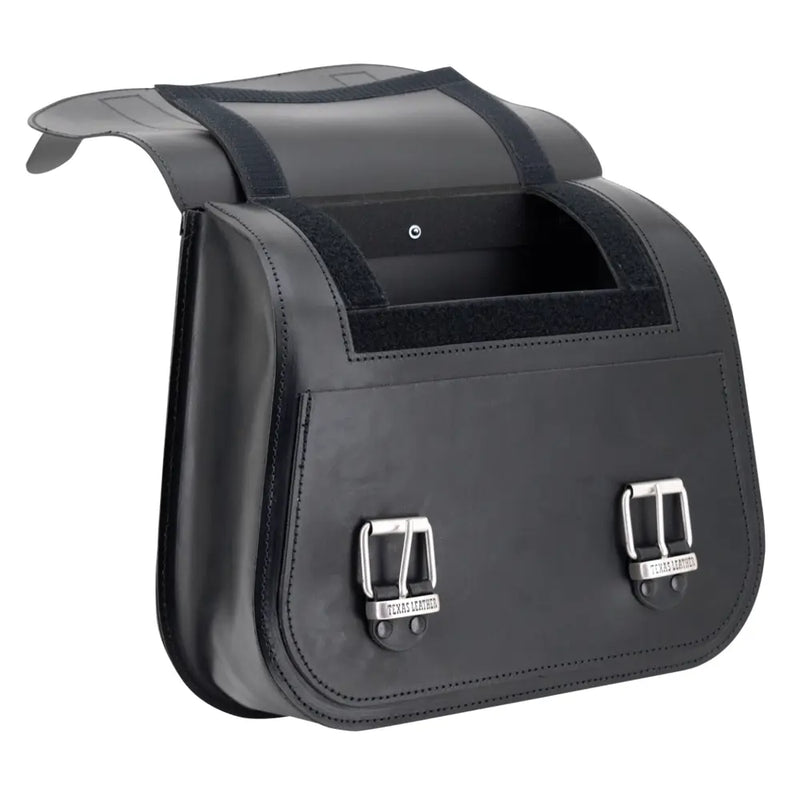 Texas Leather Bolsa de moto universal Postman mediana