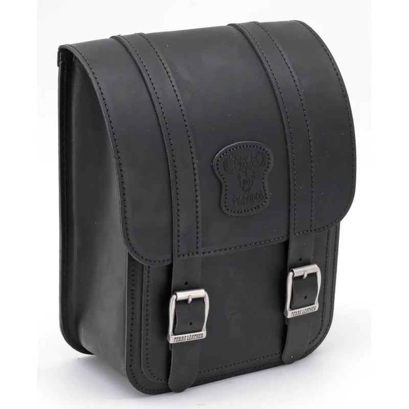 Texas Leather Square Swingarm Bag for Harley 18-25 Softail  - Customhoj