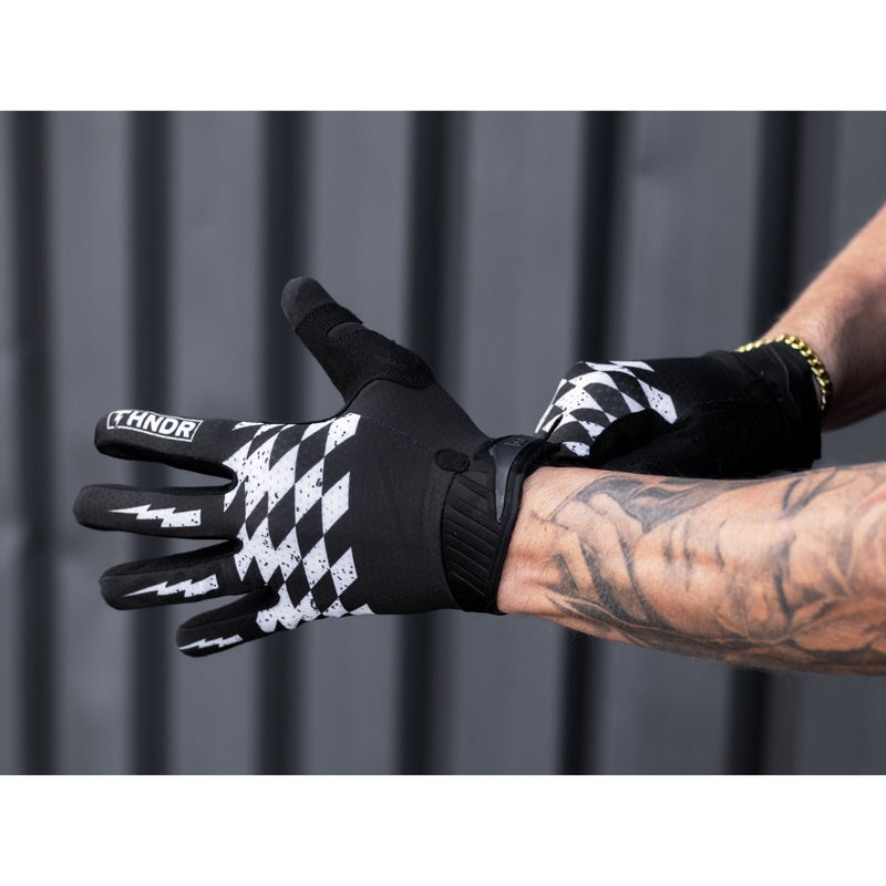 THNDR Reaper Motorcycle Gloves  - Customhoj