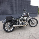 Thrashin Supply Essential 10L Throw-Over Motorcycle Saddlebag Set  - Customhoj