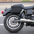 Thrashin Supply Essential Base 10L Throw-Over Motorcycle Saddlebag Set  - Customhoj