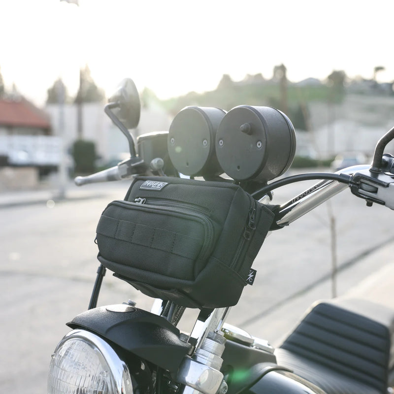 Thrashin Supply Motorcycle Handlebar Bag Plus  - Customhoj