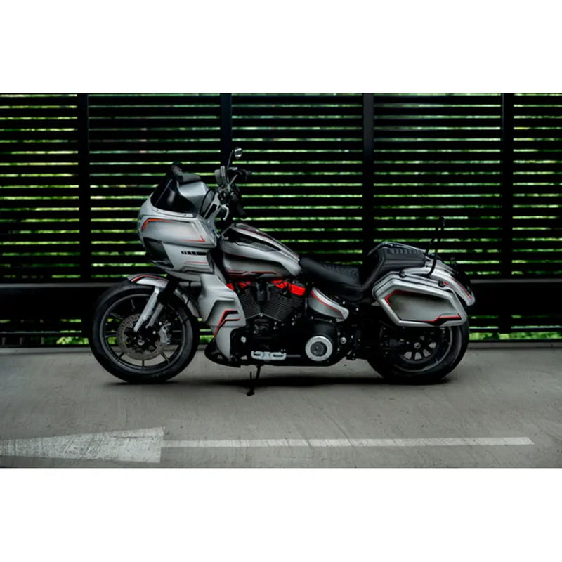 Tommy & Sons Inception Saddlebags for Harley  - Customhoj