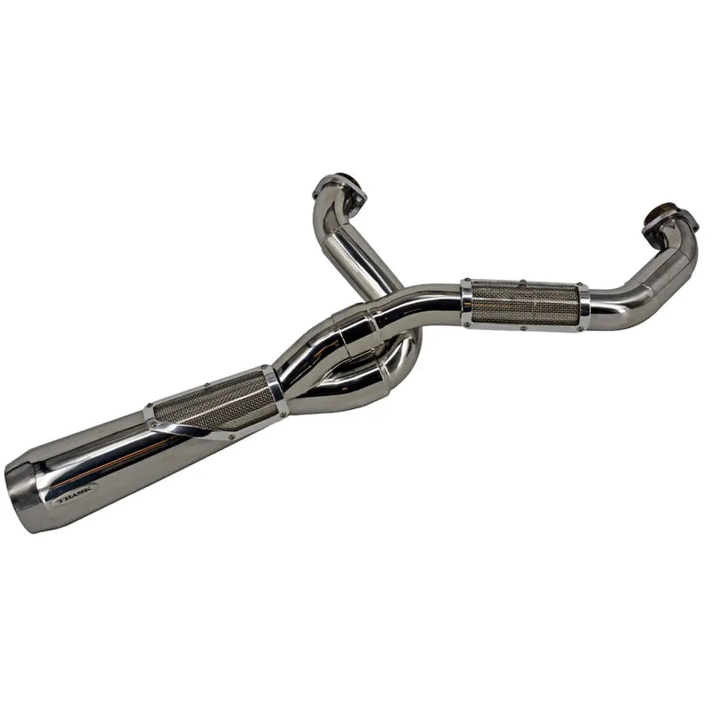 Trask Big Sexy 2-into-1 Exhaust System for Harley 18-24 Softail Street Bob / Low Rider / Standard / Slim / Fat Bob (excl. Low Rider ST) / Polished Stainless  - Customhoj